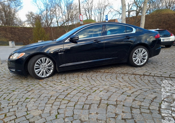 Jaguar XF cena 34500 przebieg: 220000, rok produkcji 2009 z Warszawa małe 37